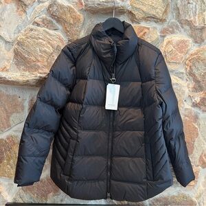 Athleta Midnight Black Downtown Puffer Jacket
